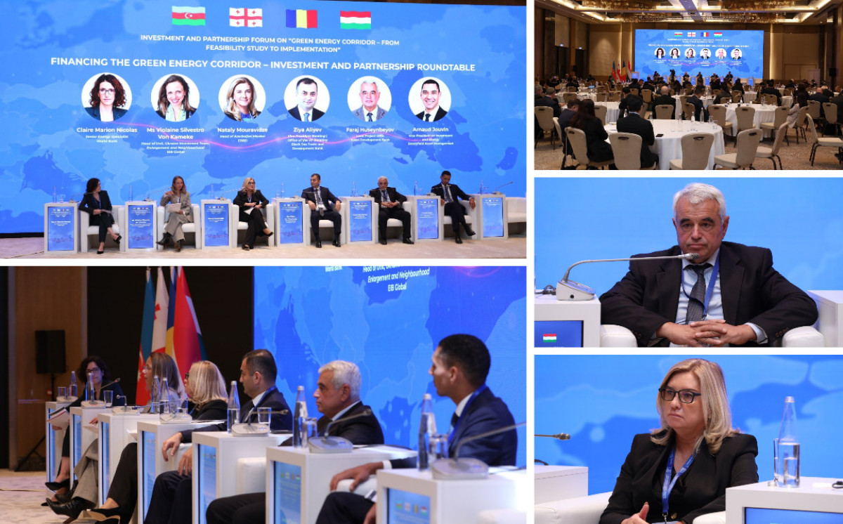 Financing and investment partnership opportunities for the Green Energy Corridor were discussed 
