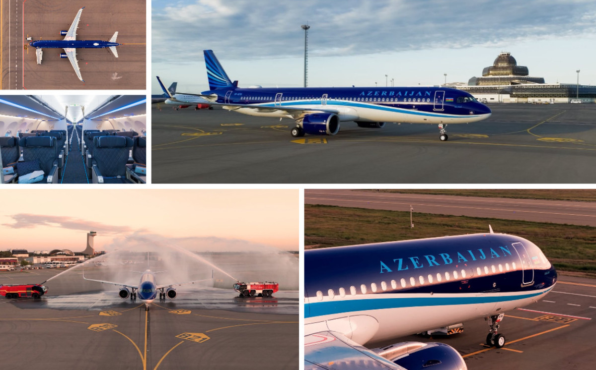 Azərbaycan Hava Yolları daha bir yeni nəsil “Airbus A321neo” təyyarəsi ilə donanmasını genişləndirib 